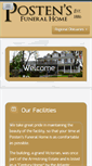 Mobile Screenshot of postensfuneralhome.com